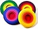 Food Huggers Reusable Silicone Food Savers, Set of 8 - 4 Berry + 4 Fresh Greens