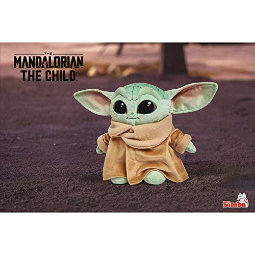 Simba 6315875779 - Disney Mandalorian, The Child, Baby Yoda, 25cm Plüschfigur, Sammler-Edition – Bild 5