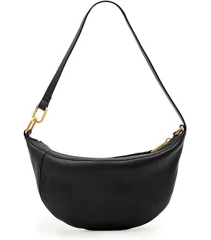 Amazon.com: AllSaints Vega Panel Min Shldr W556XD Black One Size