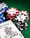 Bicycle 8G 50Count Clay Poker Chips 8G Clay Poker Chips, 50Count