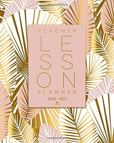 Teacher Planner 2020 2021: Agenda Academic Lesson Plan Record Book - Weeky And Monthly Lesson Planner For Teachers - Teacher Appreciation Gifts July 2020 - June 2021