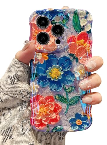 EYZUTAK Funda para iPhone 15 Pro MAX, Colorida Pintura al... en promo sur Amazon