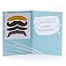 Hallmark Birthday Card for Kids with Mustache Stickers (No Disguising Your Awesomeness)