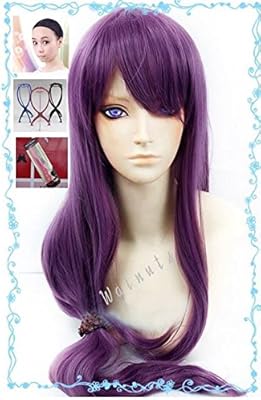 Amazon Eleeje コスプレ 仮装 ハロウィン 東京喰種 トーキョーグール ウィッグ 神代 利世 かみしろりぜ 着用 に 必要 な ウィッグネット と ウィッグ用 くし 保管 に 便利 な ウィッグスタンド付属のセット ウィッグネット ウィッグ用くし