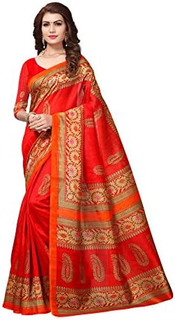 Reeva Trendz Women's Pure Silk Bhagalpuri Saree