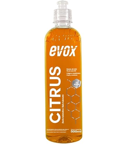 Shampoo Desengraxante Lemon 1:150 500ml Evox | Amazon.com.br