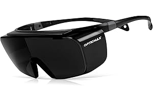 GLOVE STATION Optic Max Safety Glasses That Fit Over Your Prescription Eyewear