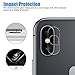 iPhone X Camera Lens Protector - [4 PACK] ICHECKEY Super Clear Ultra HD Back Camera Lens Tempered Glass Screen Cover Film for Apple iPhone X/iPhone 10, 5.8 Inch