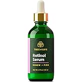 Tree of Life Beauty Retinol Serum, Skin Smoothing Face Oil for Dark and Age Spots and Fine Lines, Facial Serums for Dry and Sensitive Skin Care with Hyaluronic Acid for Soft Smooth Skin, 2 Fl Oz