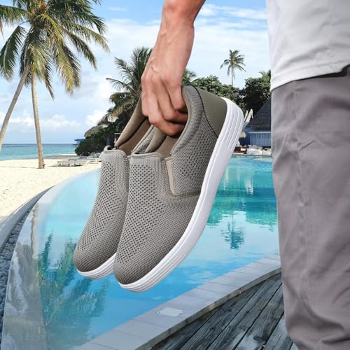 Men's Slip-On Shoes - Ultralight Breathable Mesh Shoes, Beach and Leisure