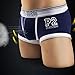 NEARTIME Men's Underwear, Underpants Knickers Mens Boxer Briefs Shorts Trunk … Dark Blue