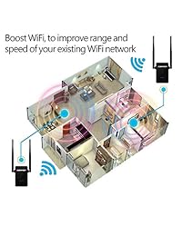 debbiecty msrm us302 WiFi Range Extender 300 Mbps Wifi completo que cubre con antenas externas alta ganancia dual