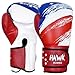Hawk Sports Boxing Gloves for Men & Women MMA Sparring Muay Thai Kickboxing Training Gloves Punching Bag Mitts USA Limited Edition (12 oz, The American Flag)
