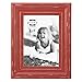 Prinz Carson Wood Frame, 4 x 6, Red