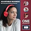 Vogek-Wired-Headphones-with-Microphone-Foldable-On-Ear-Headset-with-Deep-Bass-Adjustable-Headband-and-Noise-Isolation-for-Smartphone-Computer-Laptop-Chromebook-Zoom-Discord-Red Vogek Wired Headphones with Microphone, Foldable On Ear Headset with Deep Bass, Adjustable Headband and Noise Isolation…