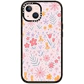 CASETiFY Impact iPhone 13 Case [ 6.6ft Drop Protection/Compatible with Magsafe] - Maddie's Florals by Ivory Paper Co - Clear Black