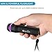 [2 PACK] OxyLED OxyWild MD02 Zoomable Mini LED Flashlight, 3 Lighting Modes, Colorful Decorative Ring