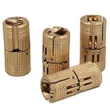 4PCS Hidden Invisible Concealed Copper Barrel Hinge