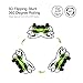 Virhuck Volar-360 Nano Drone (Suit for Experienced Flyer) 2.4 GHz 4.5 CH 6 AXIS GYRO Multicolor LED with Rolls and 3D Flips, Green