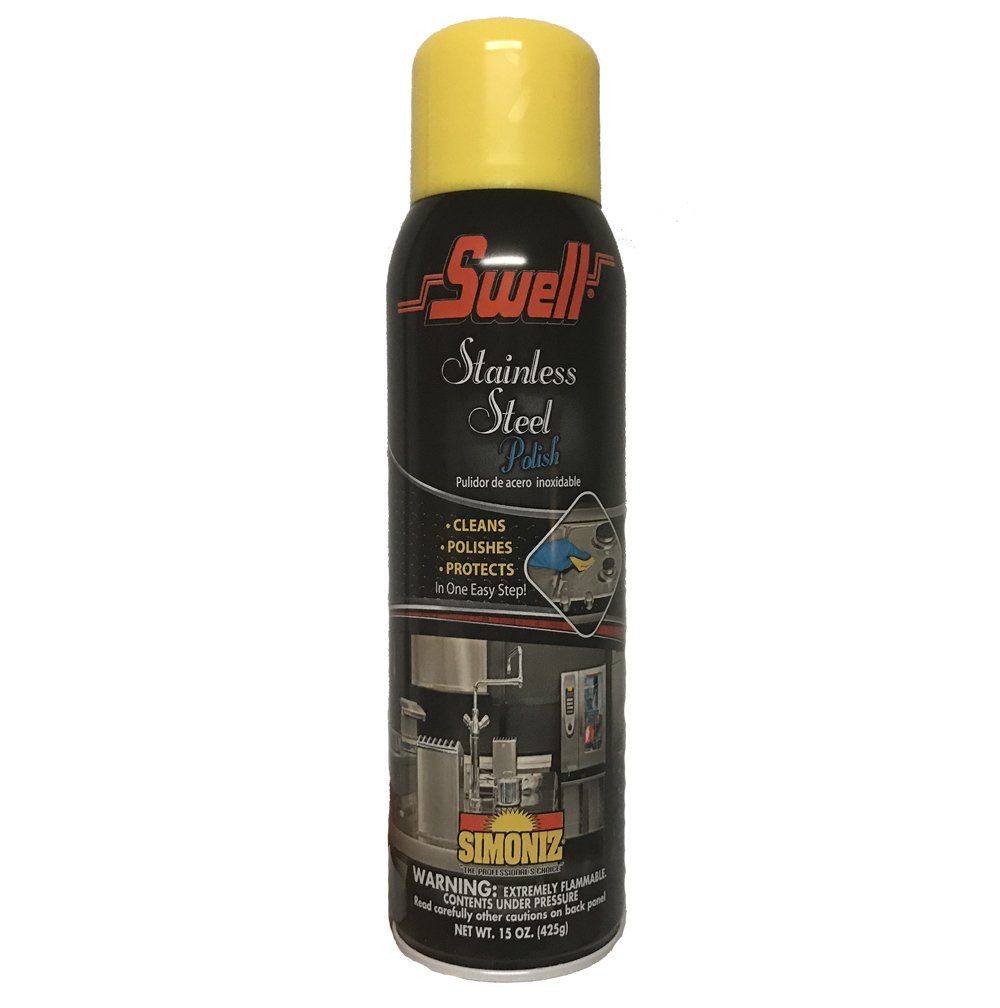 Simoniz Swell Stainless Steel Chrome Cleaner Polish Aerosol Spray 15 oz eBay