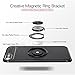 Xiaomi Mi Max 2 Case,JYZR Xiaomi Mi Max 2 360 Degree Rotating Finger Ring Stand Case And Air Vent Magnetic Car Mount case Cover for Xiaomi Mi Max 2,All Blue