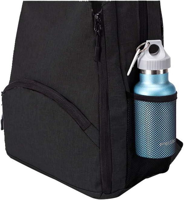 QCWN Tennis Racket Bag, 36L Large Capacity Tennis Backpack for Men Women, Tennis & Racquet Sports Duffle Bag for Tennis, Racquetball, Squash (Black) : Sports & Outdoors