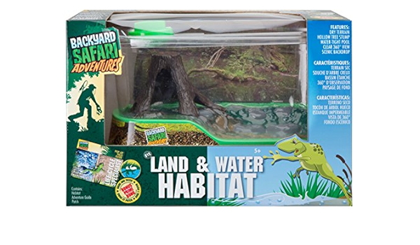 Backyard Safari Land And Water Habitat Habitats Amazon Canada