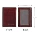 IDEAWIN Bifold RFID Blocking Card Wallet Card Holder ID Window Front Pocket Wallet