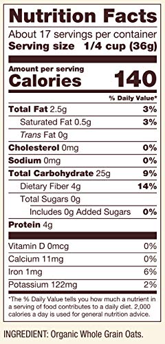 Organic Quick Cooking Steel Cut Oats - Image 2