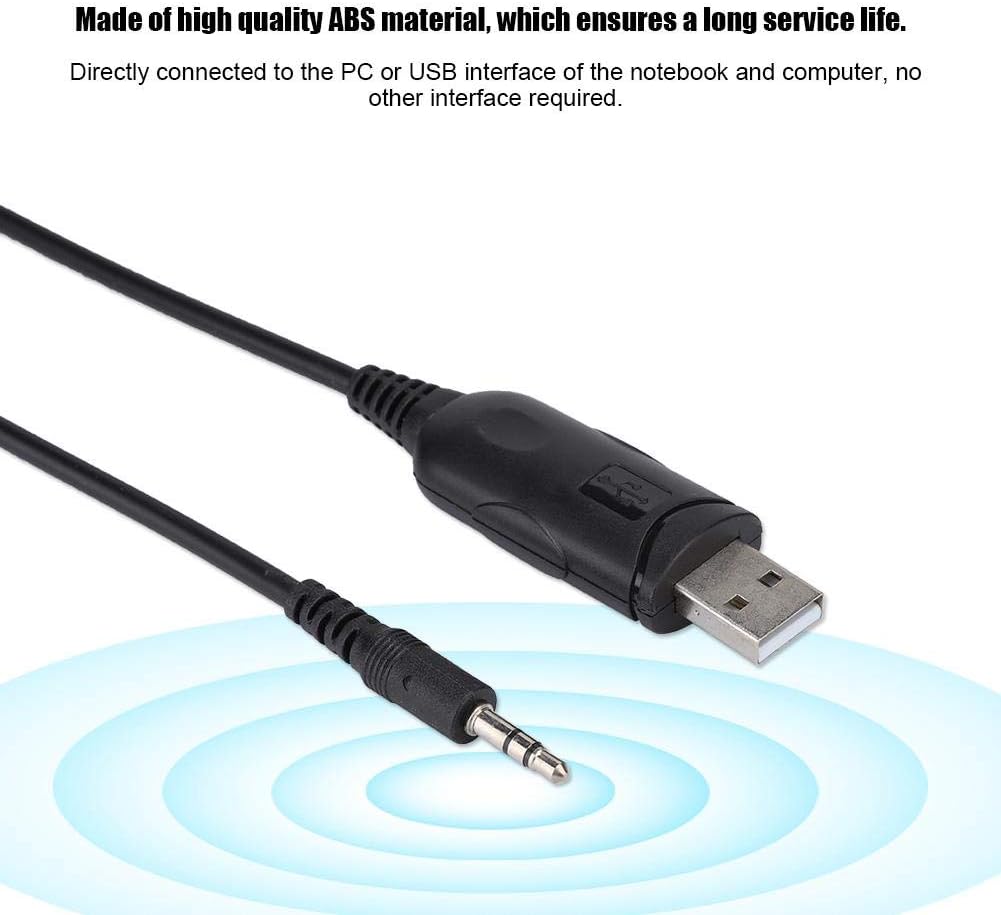 Walkie Talkie Universal USB Programming Cable for QYT KT8900 Radio Transceiver to Notebook and Computer USB Interface - Image 4