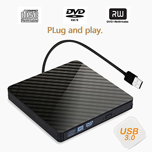External-CD-Drive-USB-30-CD-DVD-RW-Drive-Pecosso-Ultra-Slim-Writer-Rewriter-USB-CD-Burner-Portable-System-Support-Apple-Macbook-Mac-OSX-Laptops-PC-Windows-XP-Vista-7-8-10-Black