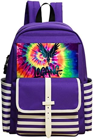 logan paul logo Classic Backpack Unisex Water Resistant School Rucksack Travel Backpack