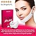Double Chin Reducer V Shaped Slimming Face Mask Face Slimmer V Line Lifting Mask V Up Contour Tightening Firming Moisturizing Chin Neck V Shape Mask 5 PCS
