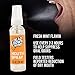 Dead Down Wind Mouth Spray, 2 Fl Oz Bottle, Fresh Mint, Hunting Accessories, For Hunting, Odors, Safe and Gentle Spray to Control Dry Mouth and Coughing Clear 1240BC