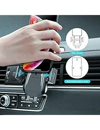 Tonkent   Cargador de coche inalámbrico compatible con iPhone XS, Max X XR 8 8 Plus, Samsung Galaxy Note 9  S9  S9+  S8 S8+ S7 S6 Edge y otros teléfonos habilitados para Qi