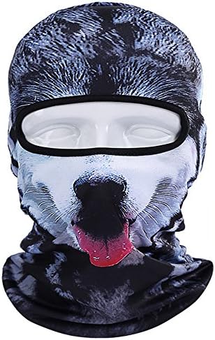 ICESNAKE 3d Animal Snow Ski Full Neoprene Face Cover Balaclava Snowboarding(#005)