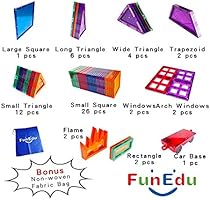 funedu magnetic tiles