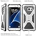 Galaxy S7 Edge Case, i-Blason Prime [Kickstand] Samsung Galaxy S7 Edge 2016 Release [Heavy Duty] [Dual Layer] Combo Holster Cover case with [Locking Belt Swivel Clip] (White)