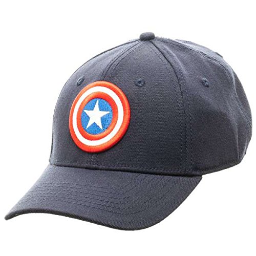 Marvel captain america logo flex fit active hat new