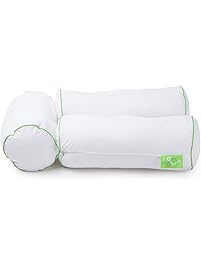 Sleep Yoga BP-SY01 Multi-Position Body Pillow Helps Improve Posture, Flexibility, and Sleep Quality, Standard, White