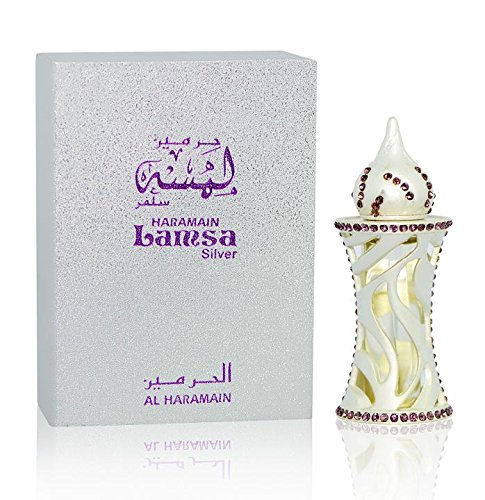 Lamsa Silver - Alcohol Free Arabic Perfume Oil Fragrance for Men and Women (Unisex) by Al Haramain