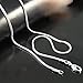 OVERMAL Fashion Hot Mens Womens Sell Silver Jewelry Snake Chain Necklace 24inch by OVERMAL Necklace