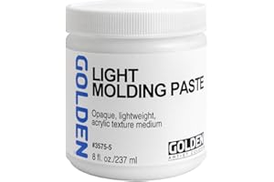 Golden Artist Colors - Light Molding Paste - 8 oz Jar
