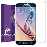 Fosmon Samsung Galaxy S6 Screen Protector - HD Crystal Clear [Japan 3H Hard Coating Film] Screen Shield for Samsung Galaxy S6 - 3 Pack