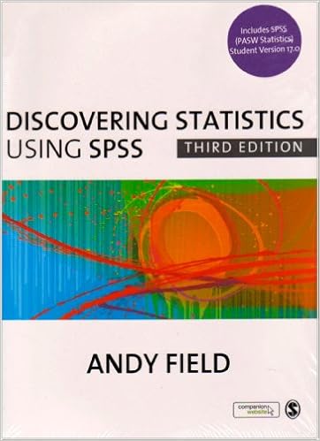 Field Discovering Statistics Using Spss 3e And Spss Cd Version 17 0 Field Andy 9781412977524 Amazon Com Books