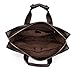 BOSTANTEN Leather Briefcase Handbag Messenger Business Bags for Men Brown
