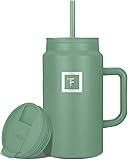 IRON °FLASK Co-Pilot Insulated Mug w/Straw & Flip