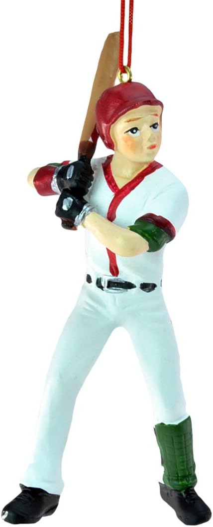 Oxbay Boy Baseball Player Christmas Ornament 4.75