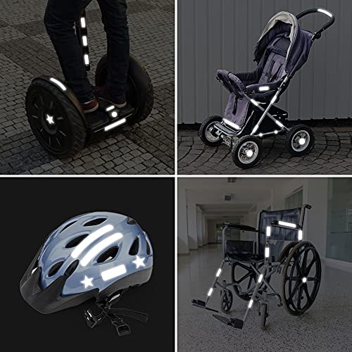 Reflective Stickers, Bike reflectors, Waterproof Reflective Decals for