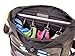 4 ZipClikGo Attachable Mesh Organizer Bags, No Fumbling, Guessing What's Where! These Multi-Purpose Storage Zip Pouches in 4 Sizes & 4 Colors Are Simple to Pack, Easy to Access & Best Bag Companions!
